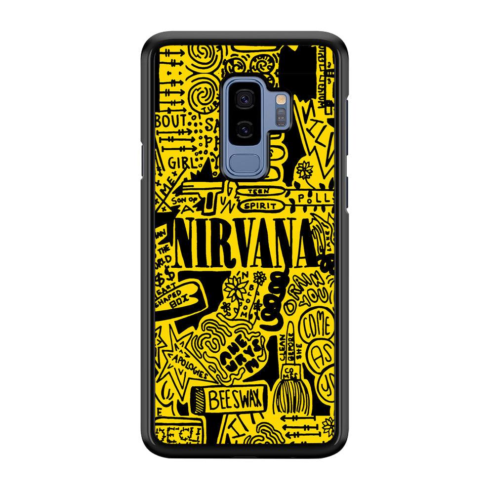 Nirvana Doodle Art Samsung Galaxy S9 Plus Case-Oxvistore