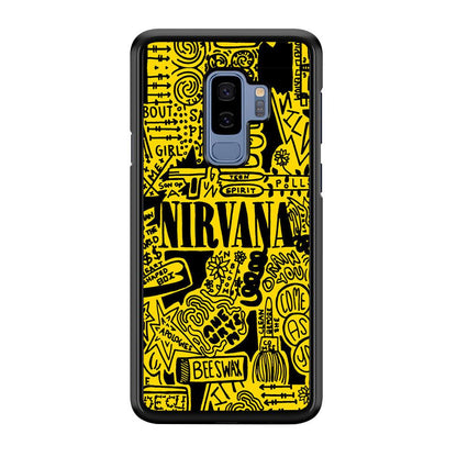 Nirvana Doodle Art Samsung Galaxy S9 Plus Case-Oxvistore