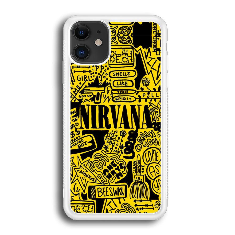 Nirvana Doodle Art iPhone 12 Case-Oxvistore