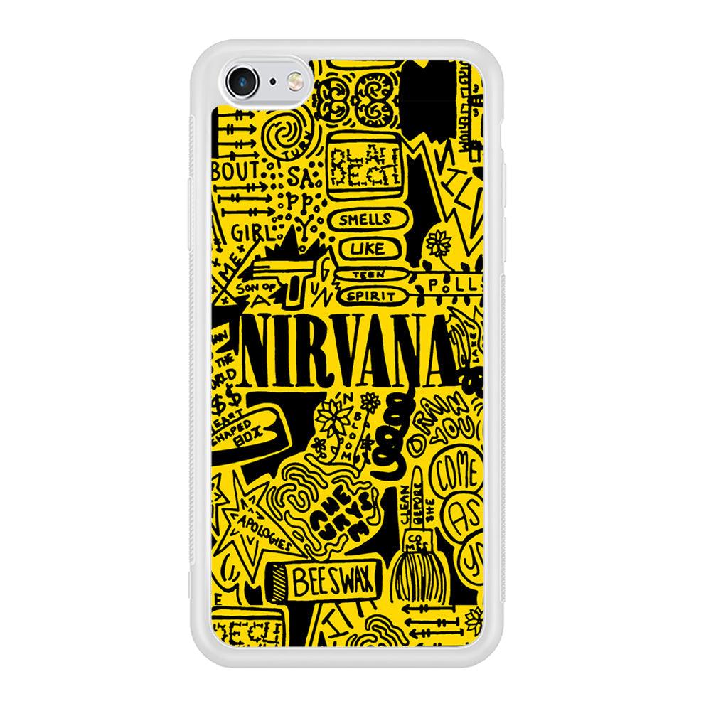 Nirvana Doodle Art iPhone 6 | 6s Case-Oxvistore