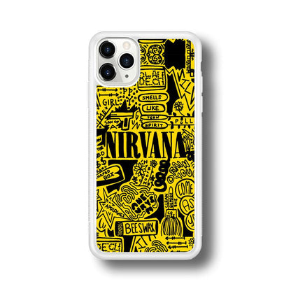 Nirvana Doodle Art iPhone 11 Pro Case-Oxvistore