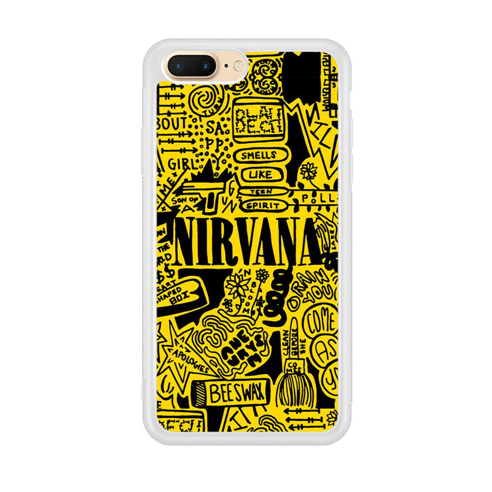 Nirvana Doodle Art iPhone 7 Plus Case-Oxvistore