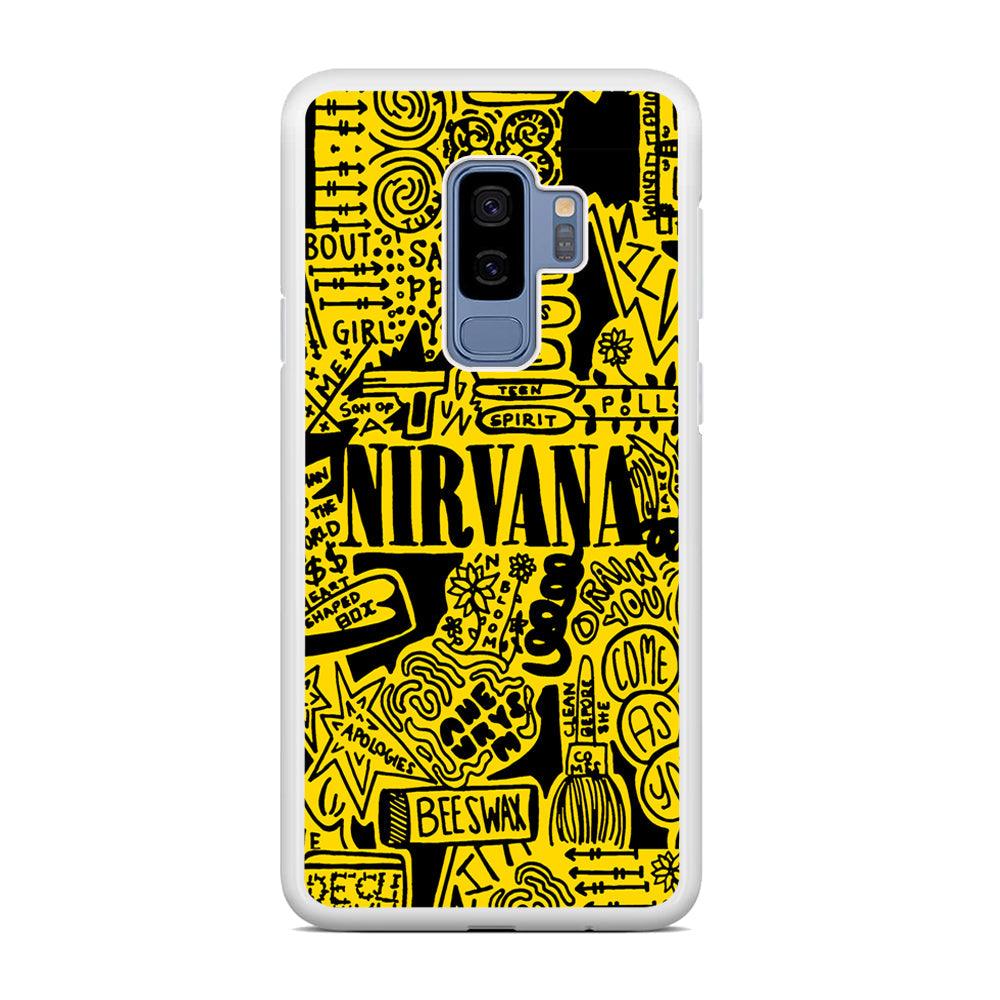 Nirvana Doodle Art Samsung Galaxy S9 Plus Case-Oxvistore