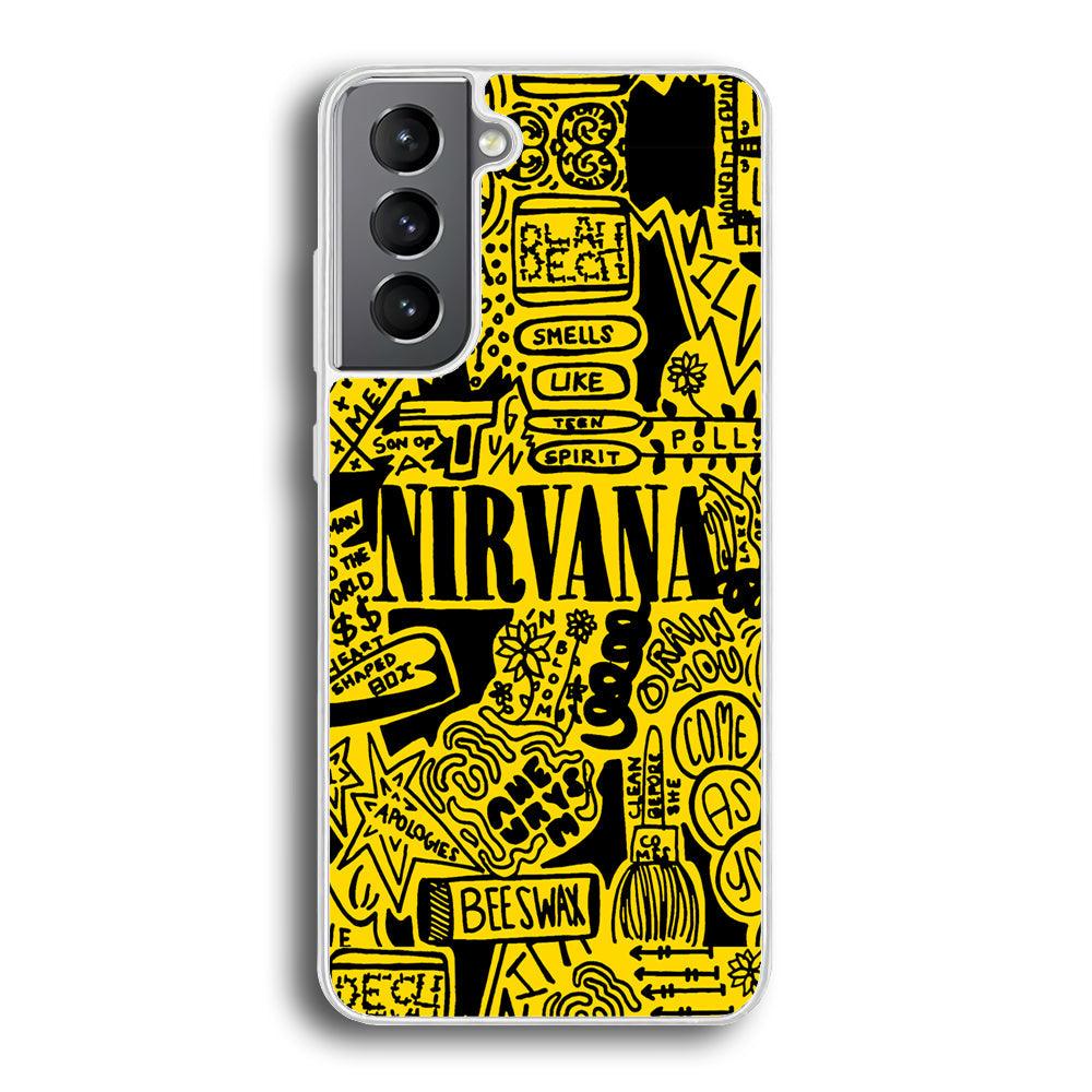 Nirvana Doodle Art Samsung Galaxy S21 Plus Case-Oxvistore