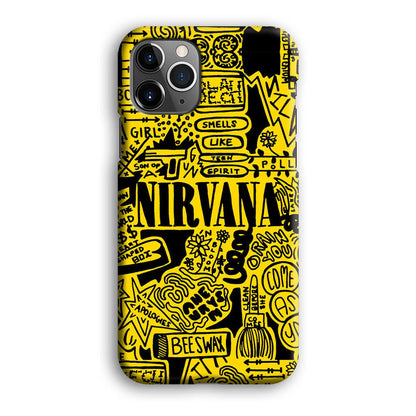 Nirvana Doodle Art iPhone 12 Pro Max Case-Oxvistore