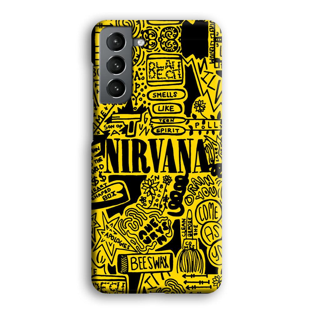 Nirvana Doodle Art Samsung Galaxy S21 Plus Case-Oxvistore