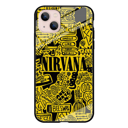 Nirvana Doodle Art iPhone 13 Case-Oxvistore