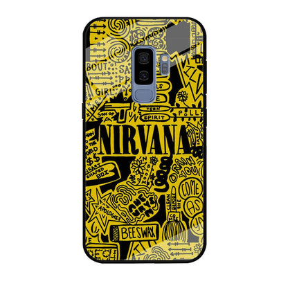 Nirvana Doodle Art Samsung Galaxy S9 Plus Case-Oxvistore