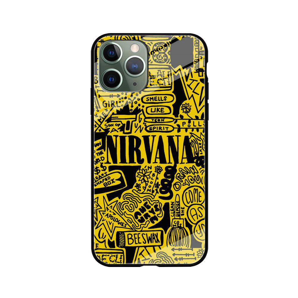 Nirvana Doodle Art iPhone 11 Pro Case-Oxvistore