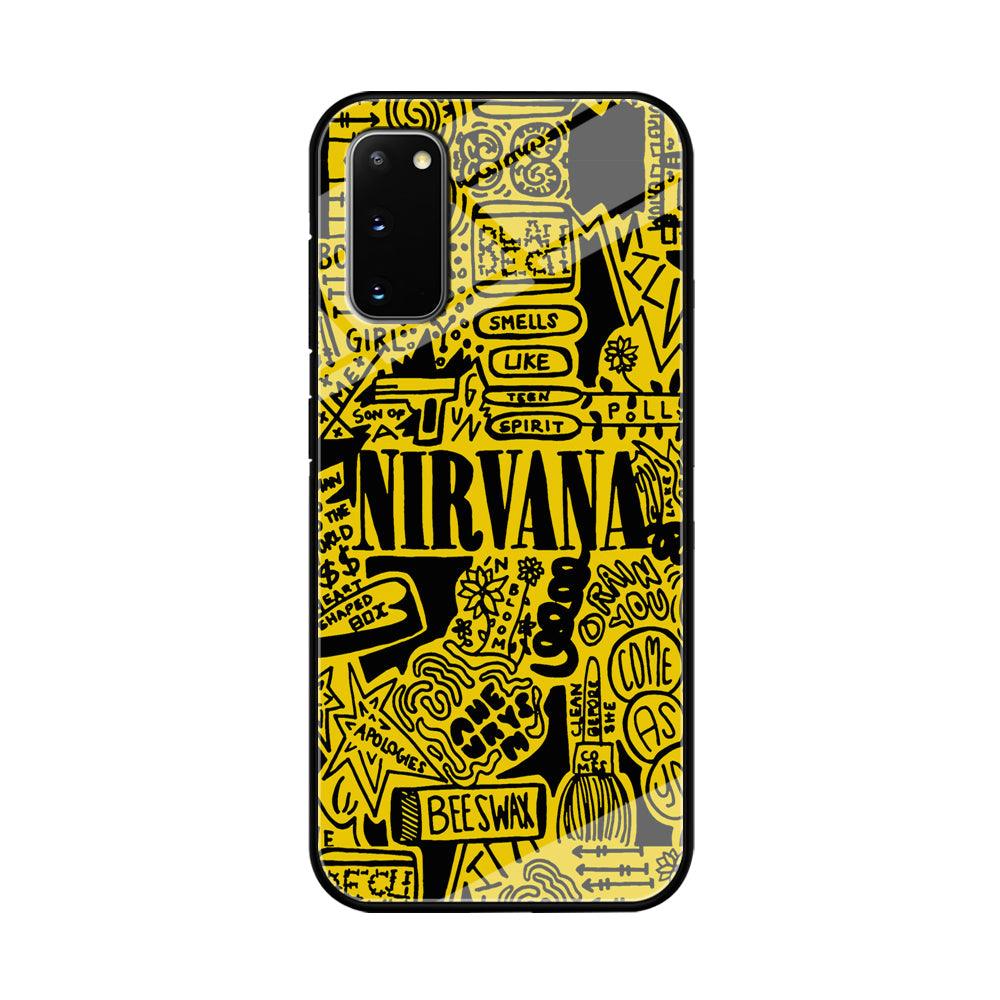 Nirvana Doodle Art Samsung Galaxy S20 Case-Oxvistore