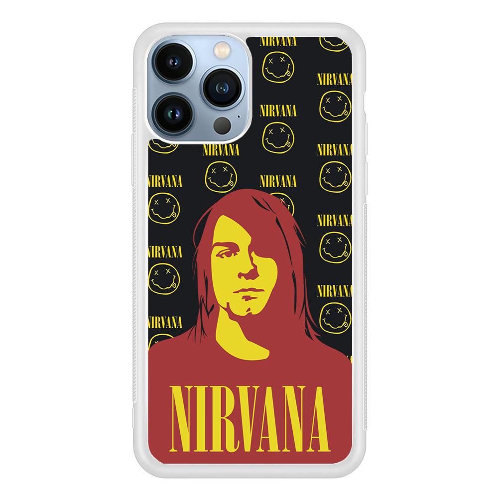 Nirvana Kurt Cobain Silhouettes iPhone 14 Pro Max Case-Oxvistore