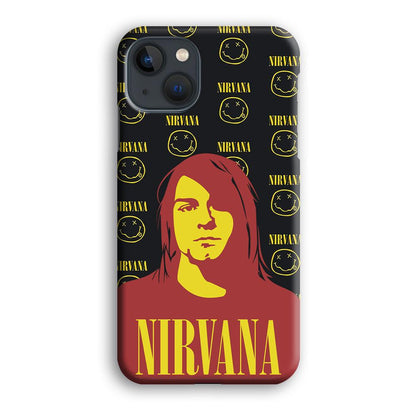 Nirvana Kurt Cobain Silhouettes iPhone 15 Plus Case-Oxvistore