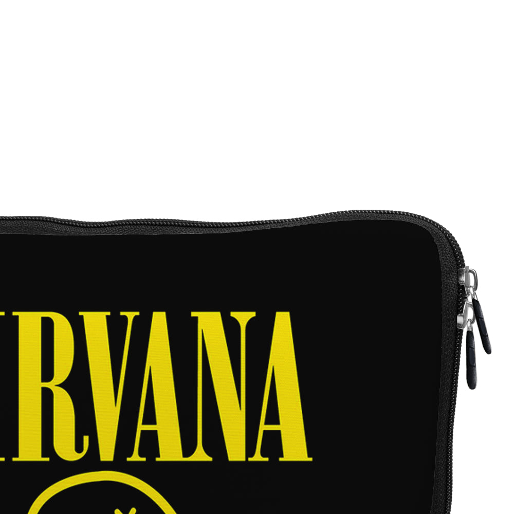 Nirvana Logo Smiley Laptop Sleeve Protective Cover