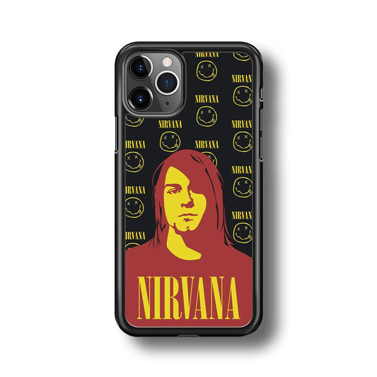 Nirvana Kurt Cobain Silhouettes iPhone 11 Pro Case-Oxvistore