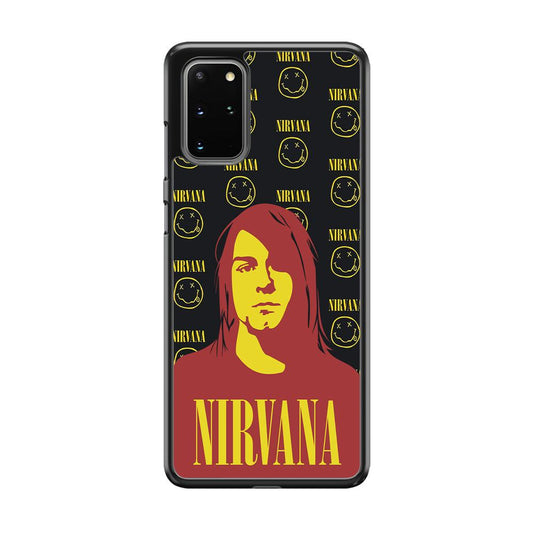 Nirvana Kurt Cobain Silhouettes Samsung Galaxy S20 Plus Case-Oxvistore