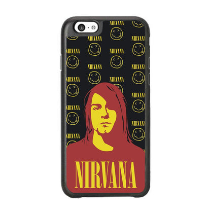 Nirvana Kurt Cobain Silhouettes iPhone 6 Plus | 6s Plus Case-Oxvistore