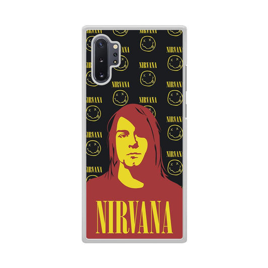 Nirvana Kurt Cobain Silhouettes Samsung Galaxy Note 10 Plus Case-Oxvistore