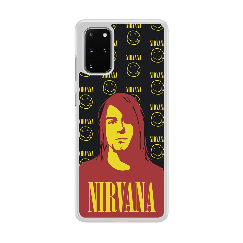 Nirvana Kurt Cobain Silhouettes Samsung Galaxy S20 Plus Case-Oxvistore