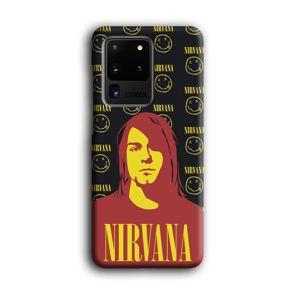 Nirvana Kurt Cobain Silhouettes Samsung Galaxy S20 Ultra Case-Oxvistore