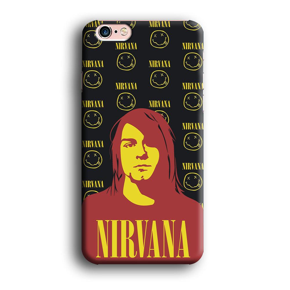 Nirvana Kurt Cobain Silhouettes iPhone 6 Plus | 6s Plus Case-Oxvistore