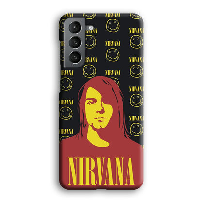 Nirvana Kurt Cobain Silhouettes Samsung Galaxy S21 Case-Oxvistore