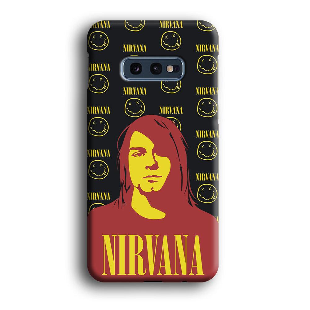 Nirvana Kurt Cobain Silhouettes Samsung Galaxy S10E Case-Oxvistore