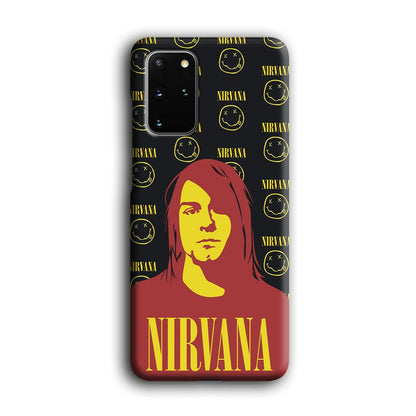 Nirvana Kurt Cobain Silhouettes Samsung Galaxy S20 Plus Case-Oxvistore