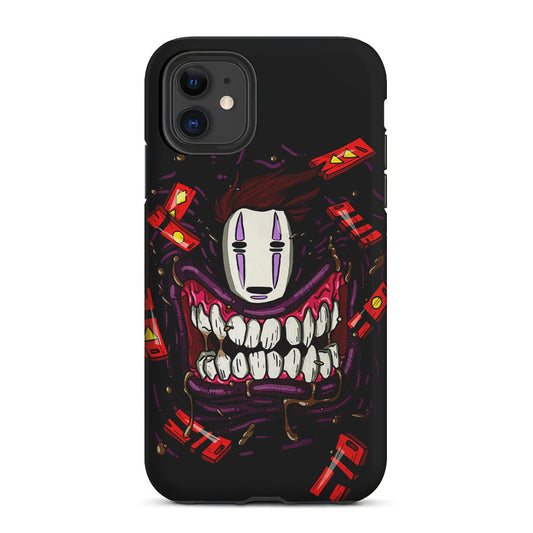 No Face In Spirited Away 2 in 1 Tough Phone Case