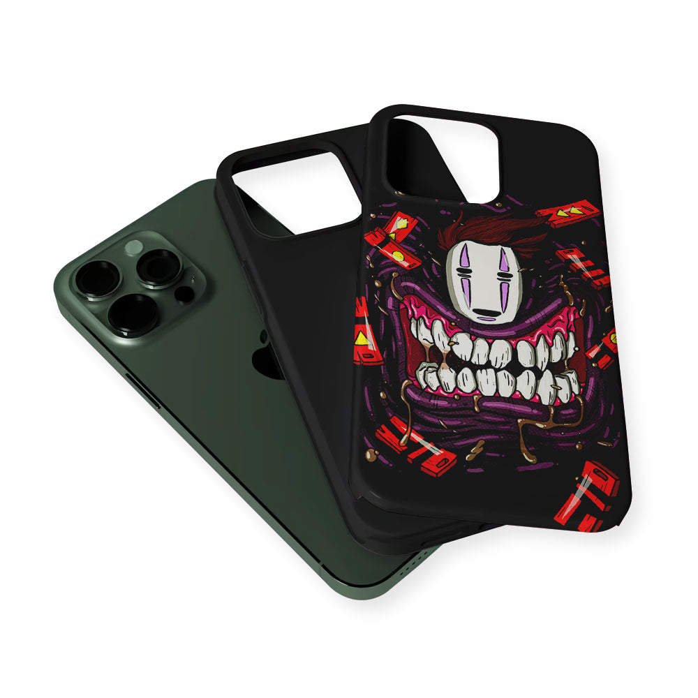 No Face In Spirited Away 2 in 1 Tough Phone Case