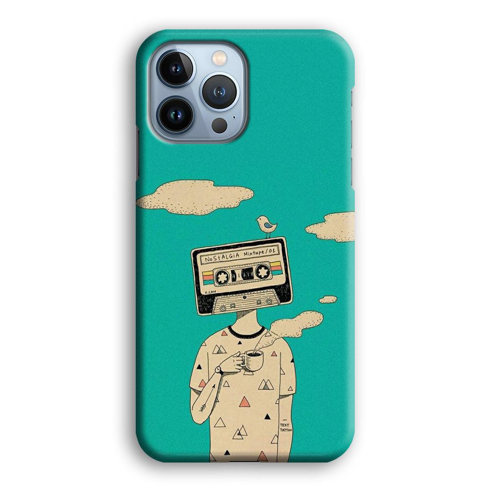 Nostalgia Mixtape iPhone 15 Pro Case-Oxvistore