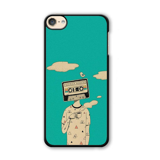 Nostalgia Mixtape iPod Touch 6 Case-Plastic Black (2D Case)-Oxvistore