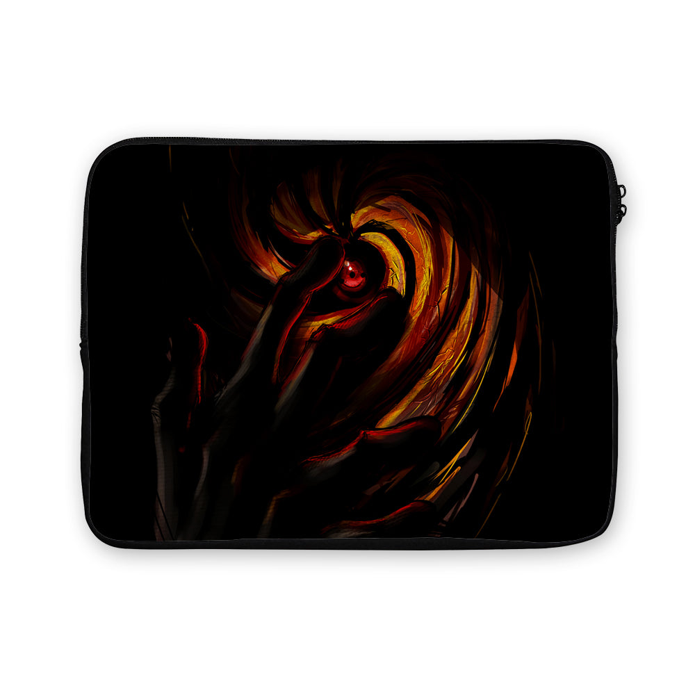 Obito Uchiha Sharingan Mask Laptop Sleeve Protective Cover