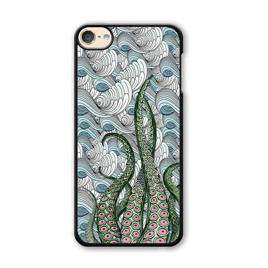 Octopus Exodus iPod Touch 6 Case-Plastic Black (2D Case)-Oxvistore