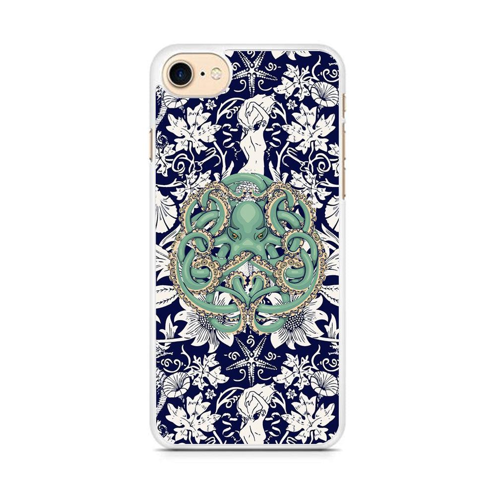 Octopus Ocean Grip iPhone 8 Case-Oxvistore