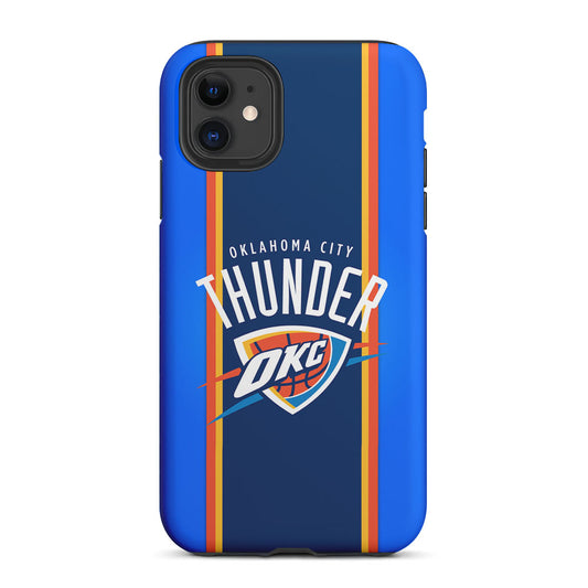 Oklahoma City Thunder Logo 2 in 1 Tough Phone Case