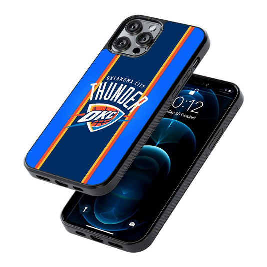 Oklahoma City Thunder Logo 2D Rubber Phone Case-Oxvistore