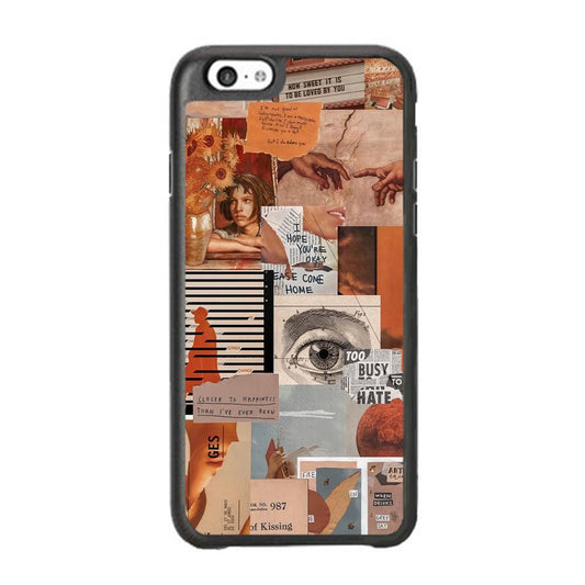 Old Paper Busy Eyes iPhone 6 Plus | 6s Plus Case-Oxvistore