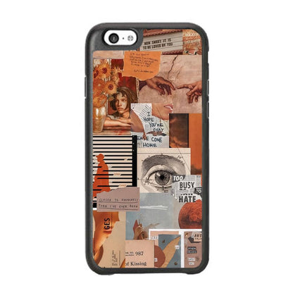 Old Paper Busy Eyes iPhone 6 | 6s Case-Oxvistore