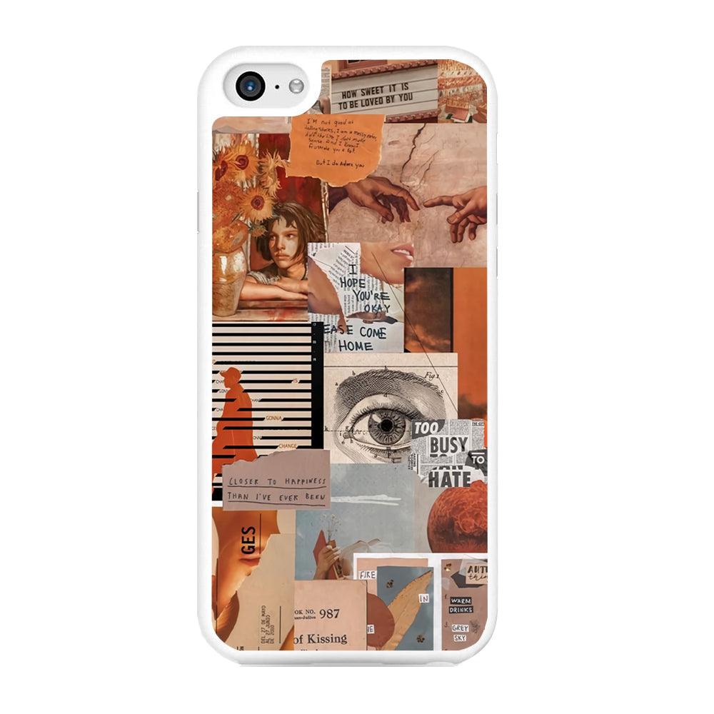 Old Paper Busy Eyes iPhone 6 | 6s Case-Oxvistore