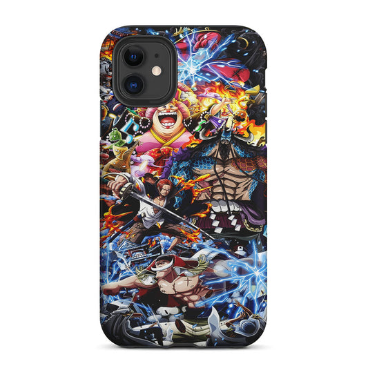 One Piece All Yonkou 2 in 1 Tough Phone Case