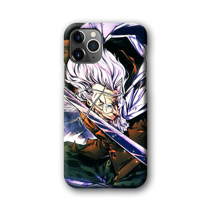 One Piece Dark King Rayleigh iPhone 11 Pro Case-Oxvistore