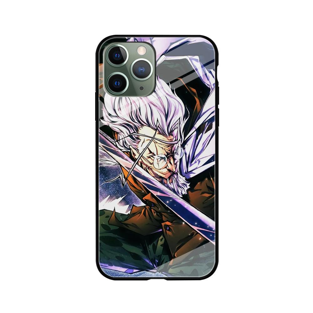 One Piece Dark King Rayleigh iPhone 11 Pro Case-Oxvistore