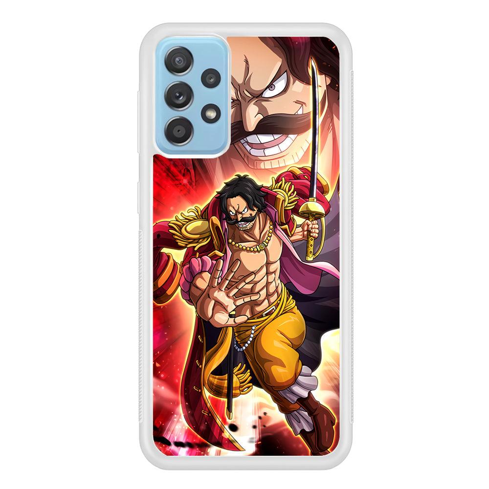 One Piece Gol D Roger Feel The Beast Samsung Galaxy A52 Case-Oxvistore