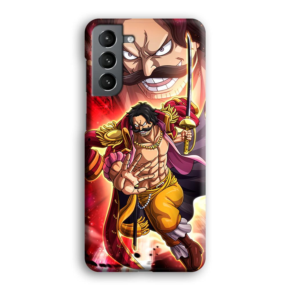 One Piece Gol D Roger Feel The Beast Samsung Galaxy S21 Plus Case-Oxvistore