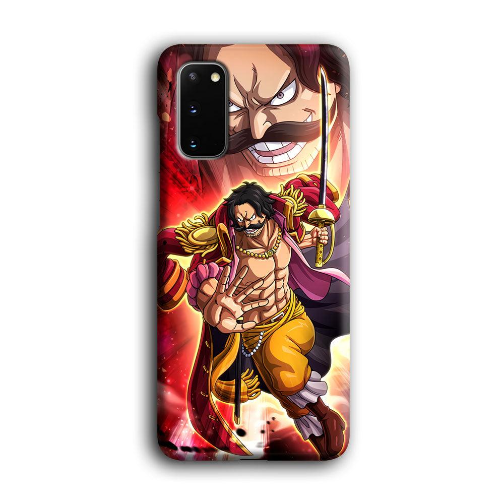 One Piece Gol D Roger Feel The Beast Samsung Galaxy S20 Case-Oxvistore