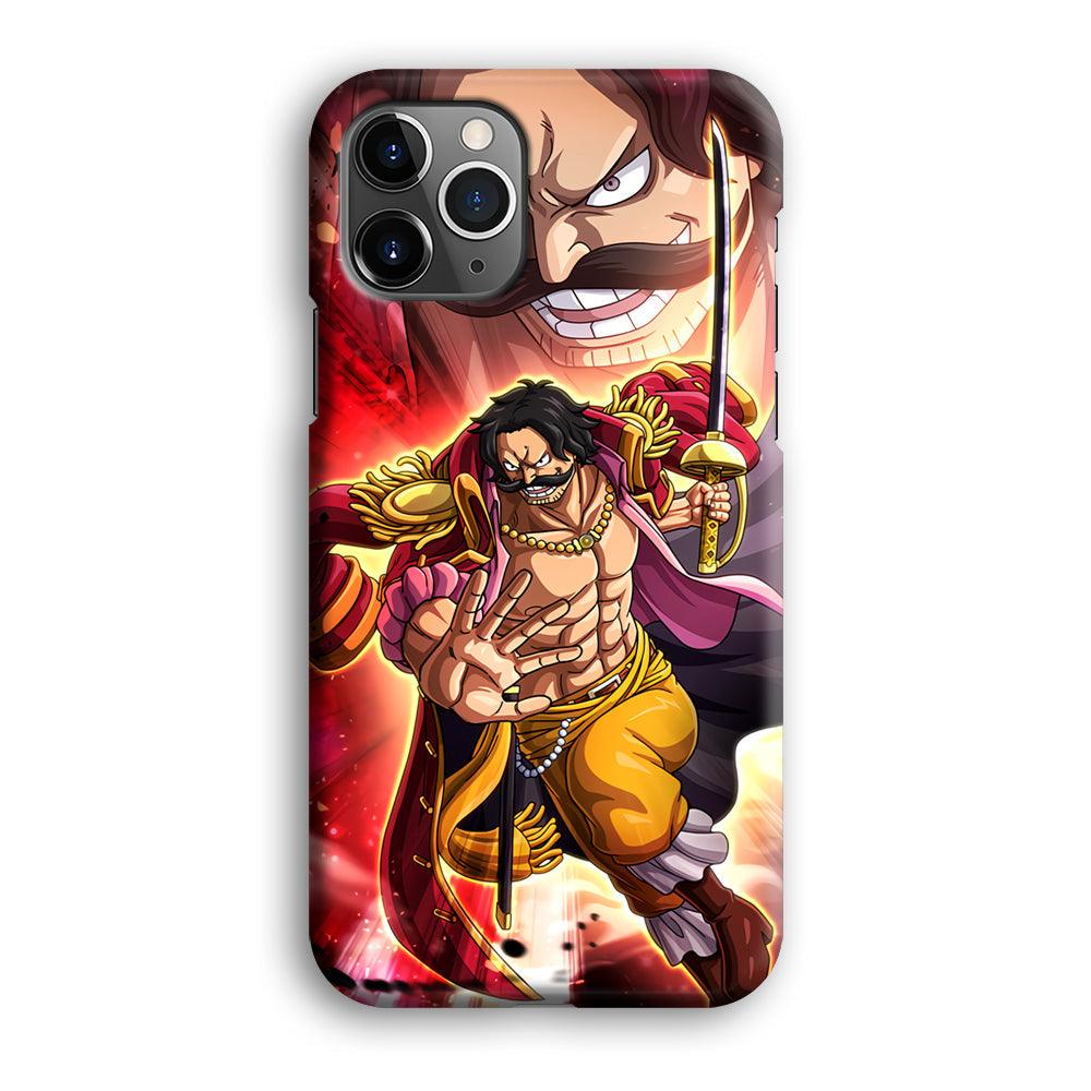 One Piece Gol D Roger Feel The Beast iPhone 12 Pro Case-Oxvistore