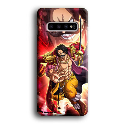 One Piece Gol D Roger Feel The Beast Samsung Galaxy S10 Case-Oxvistore