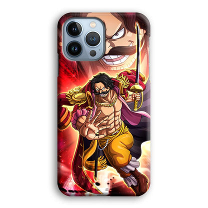 One Piece Gol D Roger Feel The Beast iPhone 14 Pro Max Case-Oxvistore