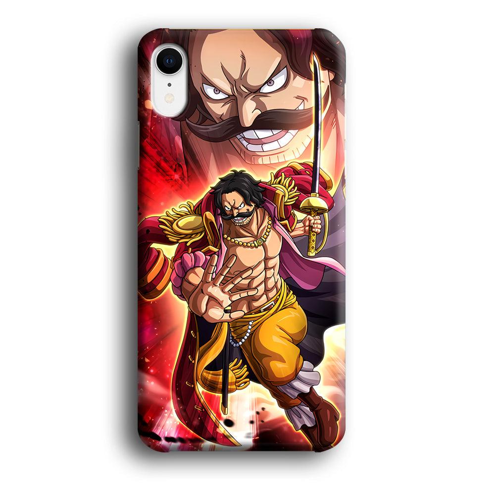 One Piece Gol D Roger Feel The Beast iPhone XR Case-Oxvistore