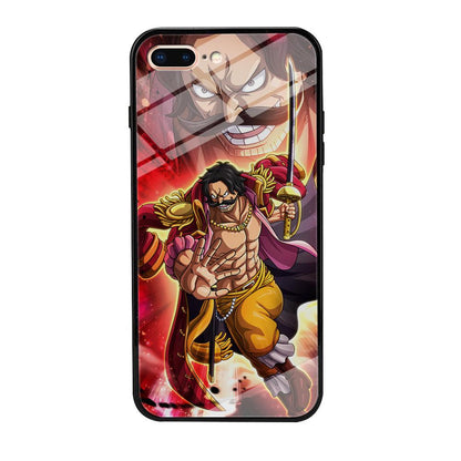 One Piece Gol D Roger Feel The Beast iPhone 8 Plus Case-Oxvistore